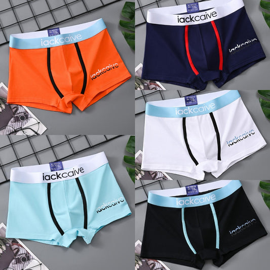 🔥【5 piezas】  Ropa interior de algodón puro suave y cómoda para hombres (M-3XL)