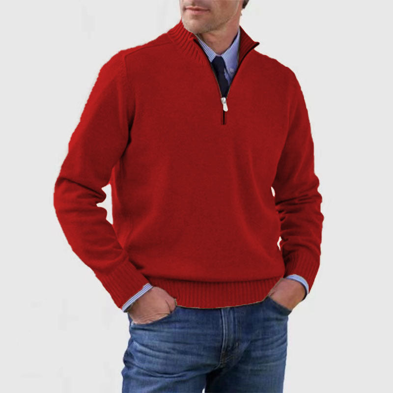 🔥⛄【L-5XL】Zimní módní ležérní pánské teplé pletené oblečení