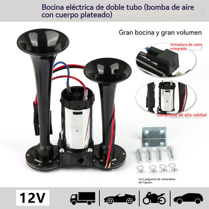 🚗🚂📣Bocina neumática para trenes, camiones y turismos