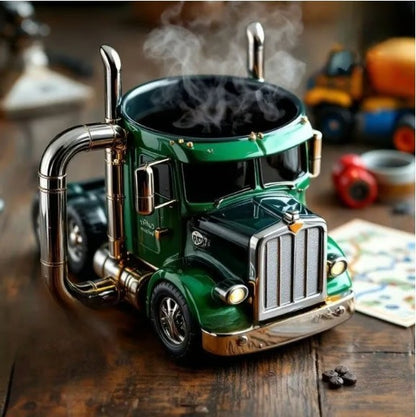 🚛【1 kus 】Ručně vyráběné hrnky na kávu pro kamiony