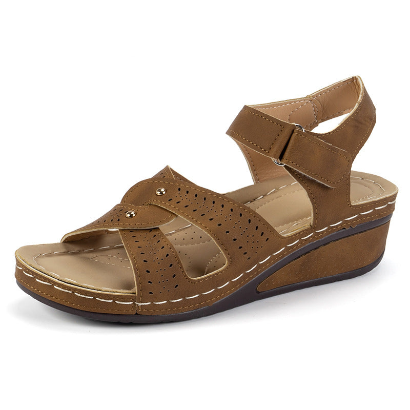 🔥【35-43】Nuevo estilo veraniego, sandalias de cuña con plataforma, suaves, cómodas y que no cansan los pies.