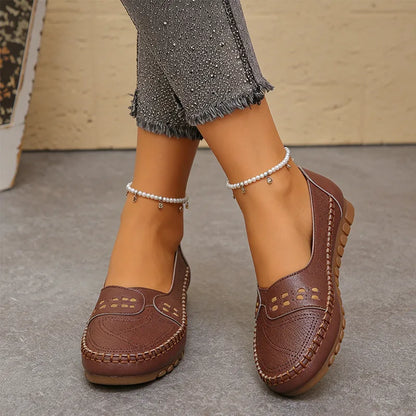 🥿 Comodidad, estilo y calidad en uno. Zapatos cosidos a mano, para pie ancho, hasta la 43 – ¡perfectos para el día a día!