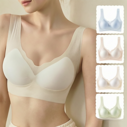 💥🟢【M-2XL】【Pachet de 2 bucăți】💦Sutien ultra-subțire, răcoros, fără urme, pentru vară