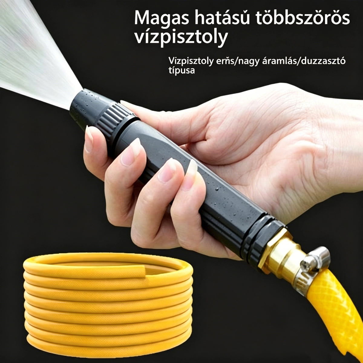 Utolsó nap 55% kedvezménnyel - Nagynyomású szórópisztoly otthoni használatra