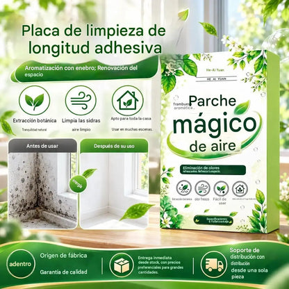 🔥🚫🪳 Parche adhesivo de larga duración con infusión de ajenjo para el alivio de los ácaros – 1 paquete (6 parches)