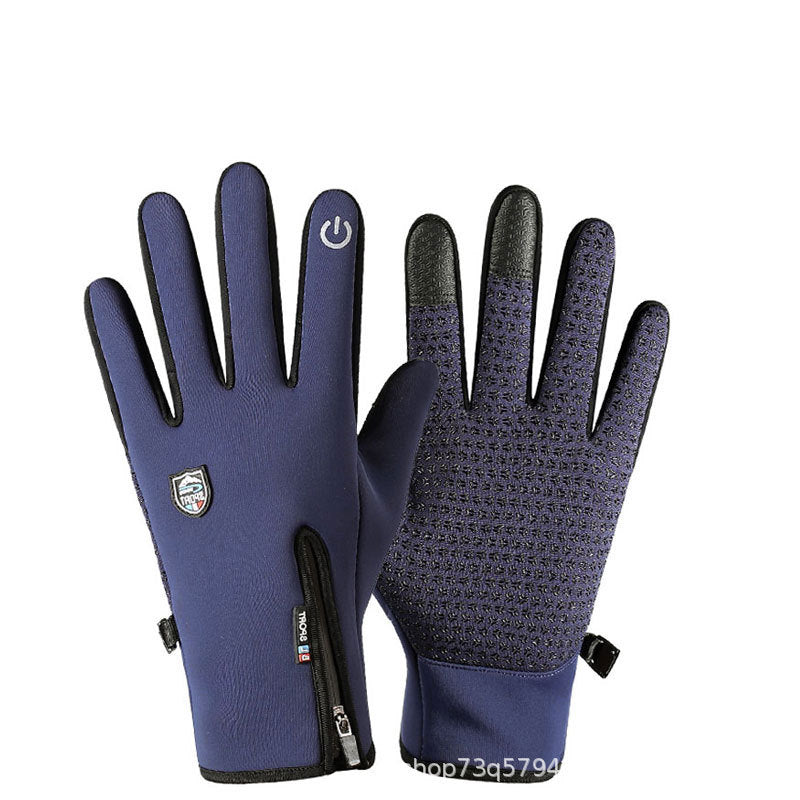 ❄️⛷️Otoño e invierno al aire libre ciclismo escalada guantes de esquí cálidos guantes de lana impermeables a prueba de viento🧤
