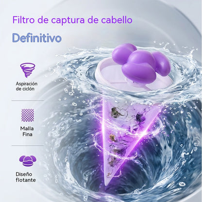 🌀6 piezas 25€✨ Filtro Flotante para Lavadora – Atrapa Pelusas, Cabellos y Pelos de Mascota en Cada Lavado 🧺-4329047