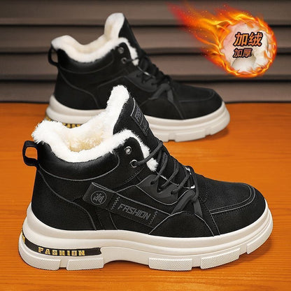 🔥🔥👞【39－44】Nove muške zimske, debele baršunaste, tople Martin čizme iz 2026 - 4211584