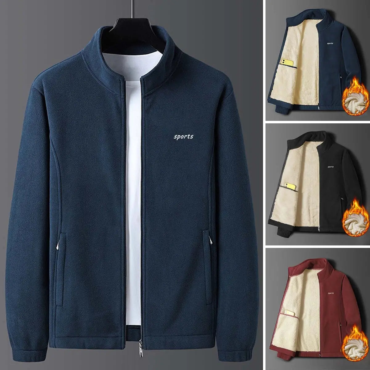 ⏳ Poslední den časově omezené nabídky! 【M–5XL】 Pánský zimní kabát – měkký materiál s kašmírovým vzhledem, příjemně hřeje a má kvalitní zpracování.