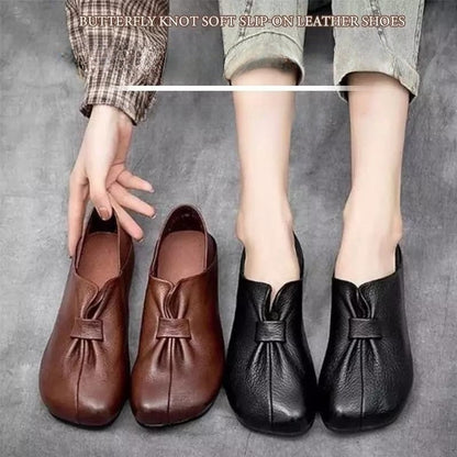 👡【35-42】Nové boty s mašlí a měkkou podrážkou z roku 2025