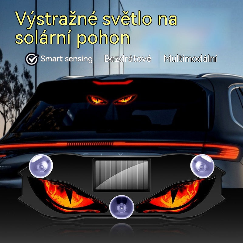 🚗👀 Solární LED výstražná světla do auta | Přitahují veškerou pozornost, zvyšují bezpečnost jízdy – bezdrátový design, automatická detekce, vysoká všestrannost ✨