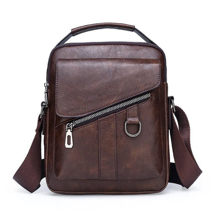 👜 Módní ležérní kožená taška z hovězí kůže pro muže