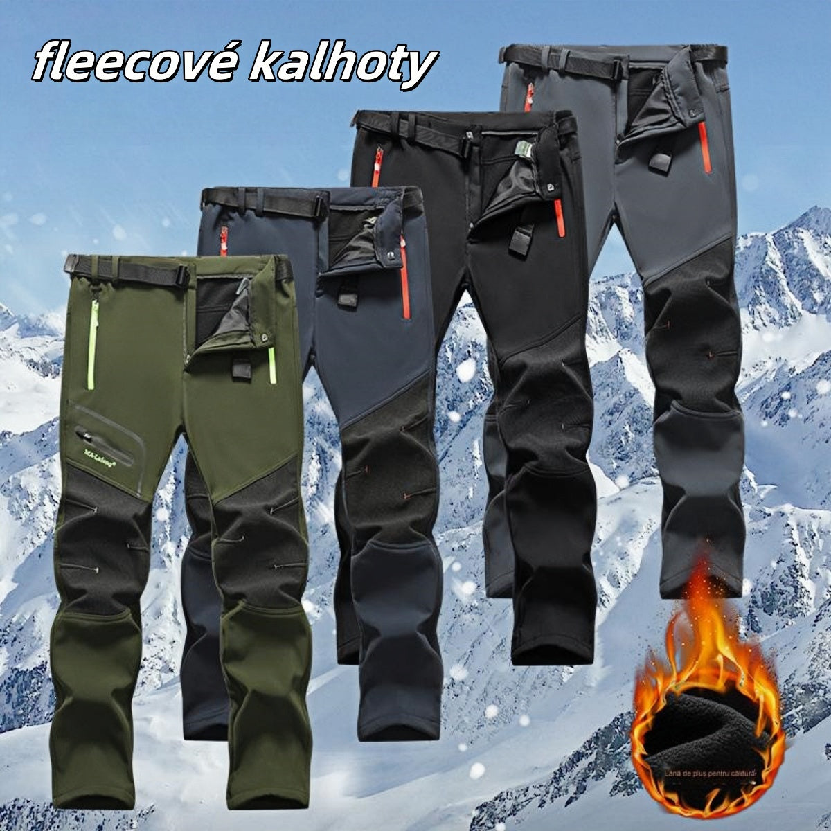 👨[S-5XL] nový podzimní a zimní pánský outdoorový nepromokavý a teplý sametový overal z roku-4113336