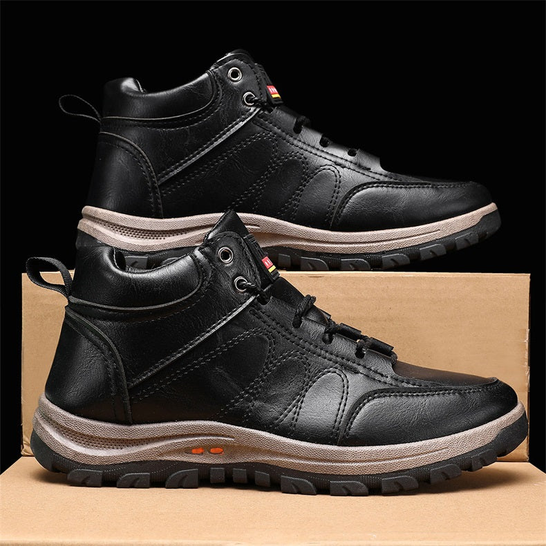 👟 Buty Trekkingowe Męskie Wysokie Topu - Modne, Duże Rozmiary, Sportowe Na Codzien - 4185505