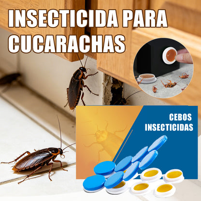 💥【50%OFF】【5 cajas con 40 cápsulas】 Parche de cebo de gel fuerte para matar cucarachas