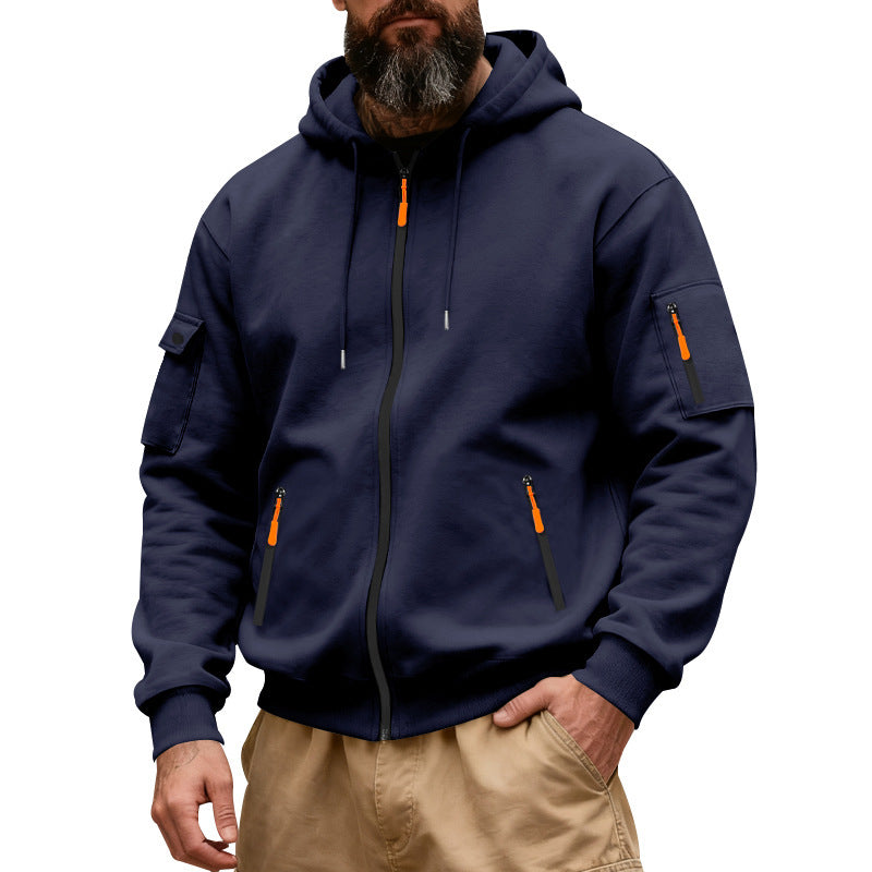 【M-3XL】Pánská ležérní bunda s dlouhým rukávem, nová, rok 2026