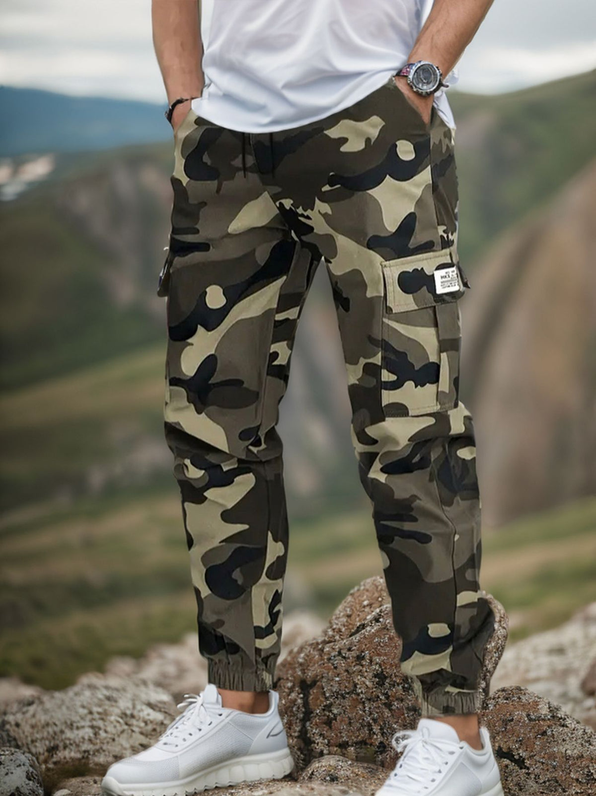🛠️ ¡60% DE DESCUENTO! 👖 Pantalones de trabajo tácticos resistentes: mezcla de nailon y algodón, muchos bolsillos funcionales, ideales para trabajos al aire libre 🌲