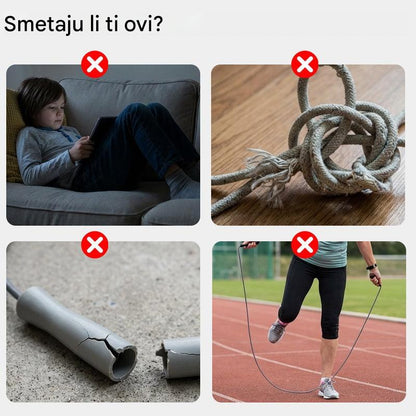 🏃【Kupite 1, dobijte 1 gratis】🌈 LED svjetleće uže za preskakanje za djecu - 4205402