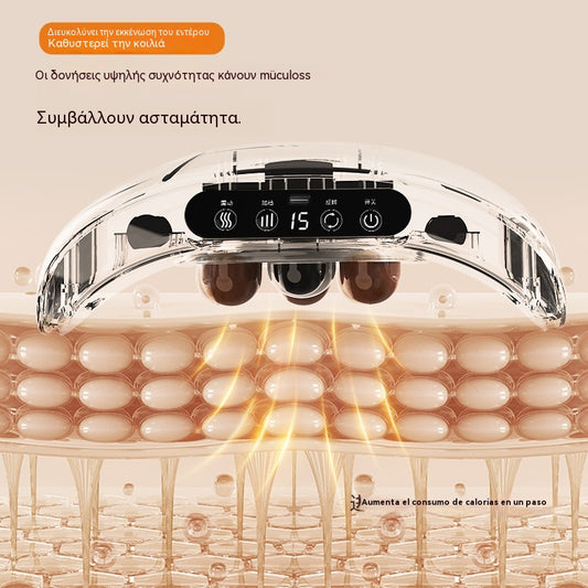 🔥Μεγάλη επιτυχία στις πωλήσεις 【Έκπτωση 50%】✨Συσκευή μασάζ κοιλιάς και καύσης λίπους. Βοηθά στη μείωση του λίπους στη μέση και την κοιλιά.