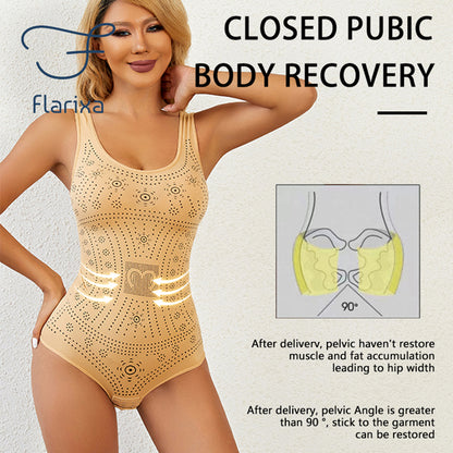 💥Faja moldeadora de cuerpo levantador de glúteos de una pieza de gran tamaño