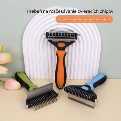 🐶🐱Profesionální nástroj pro rozčesávání srsti psů a koček✨
