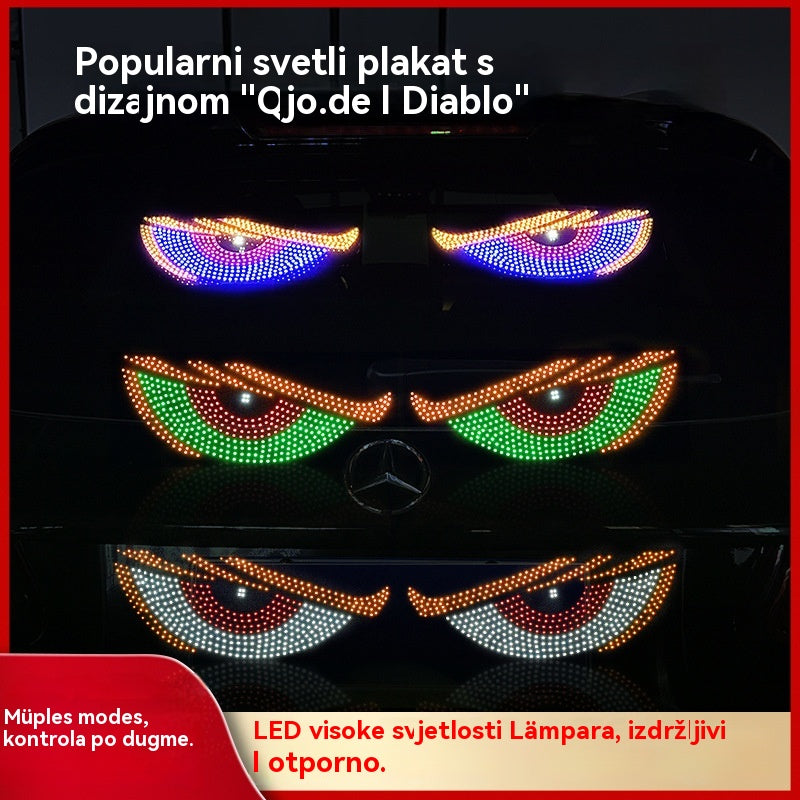 💡🎫 Mekan, tanak i fleksibilan LED zaslon za vaš automobil s mogućnošću prilagodbe - 4206935