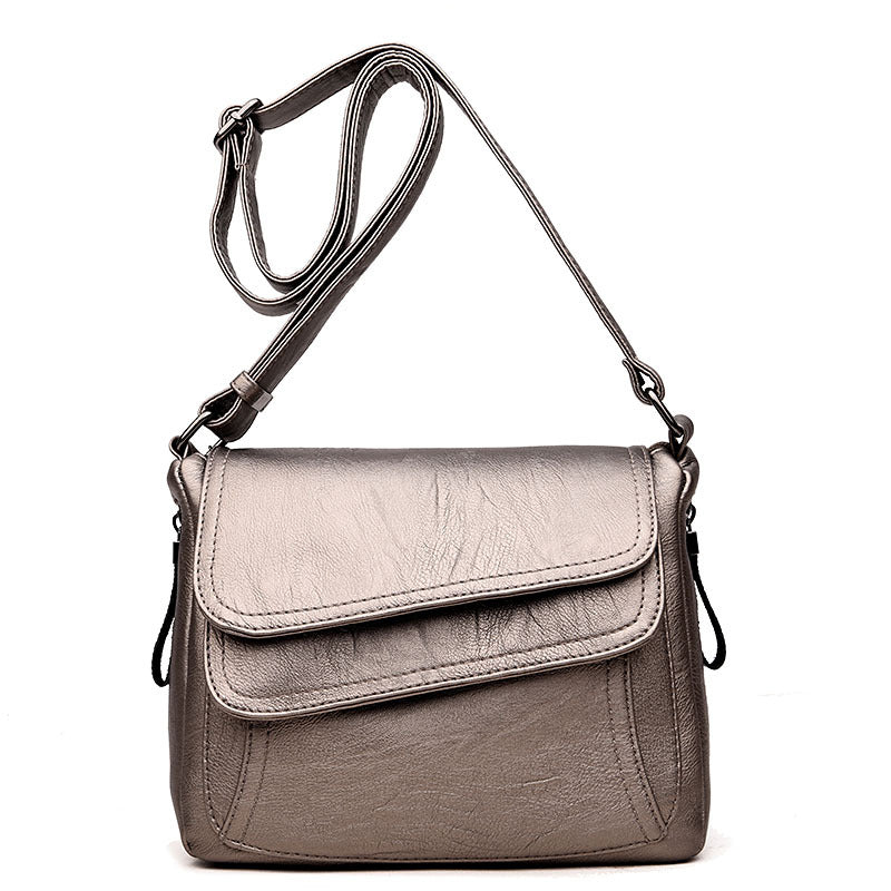 ✨👜 Este elegante bolso de hombro está hecho de cuero suave de alta calidad, ideal para salidas diarias y cómodas.