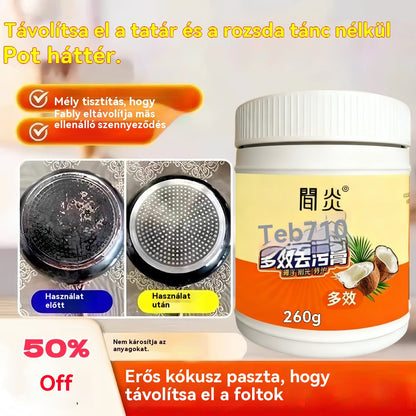 【Vásárolj 1-et, és kapsz még 1-et ajándékba】Multifunkciós háztartási tisztítókrém olaj, rozsda és vízkő eltávolítására. -