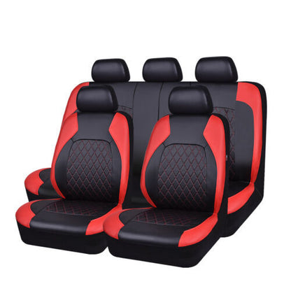 🚗🚗Juego universal de fundas para asientos de coche de cuero suave_4304194