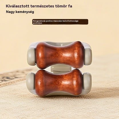 🌿 Tömörfa ujjmasszírozó: A természetes fa görgők segítenek felszabadítani az ízületi meridiánokat és enyhíteni a kézfáradtságot. 🌿-4165177