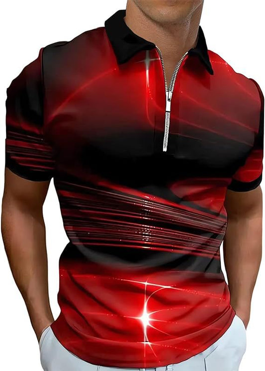 🔥Horký výprodej🔥【S-6XL】😎2025 nové pánské sportovní a ležérní polo tričko s krátkým rukávem-3937194