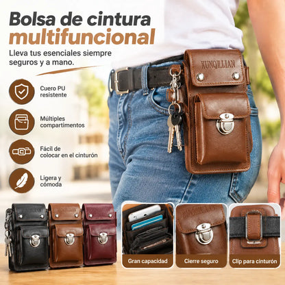 📱Riñonera Práctica ideal para trabajo, viajes y actividades al aire libre