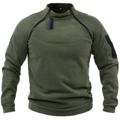 🎉✨【S-4XL】2025 nowa moda męska zimowa ciepła polarowa kurtka bazowa, bluza
