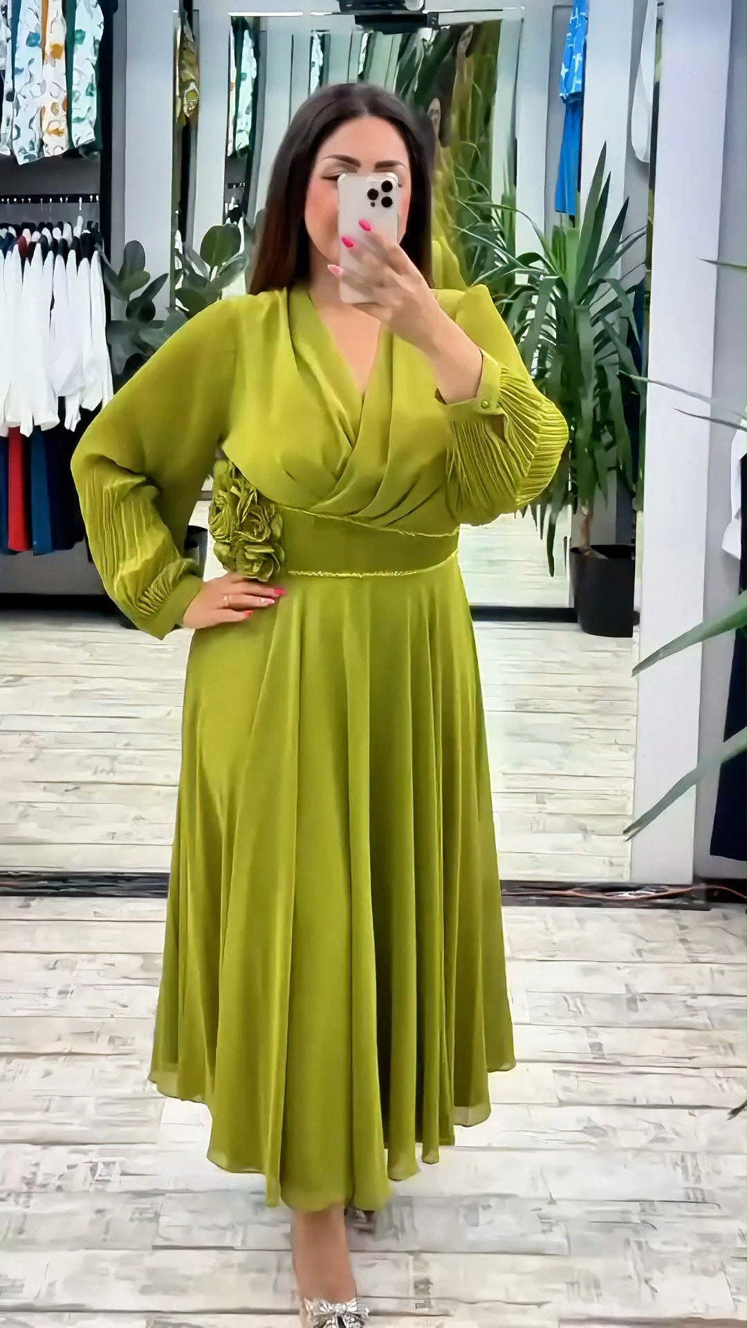 🌈👗【S-5XL】Nové módní šaty, klasický design, elegantní a jednoduché