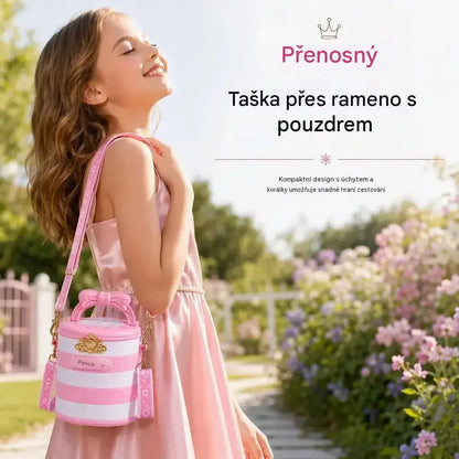 💄 Časově omezená nabídka: sleva 49 %! ✨ Omyvatelná souprava princeznovského líčení: bezpečná a netoxická hračka na líčení pro děti 👸