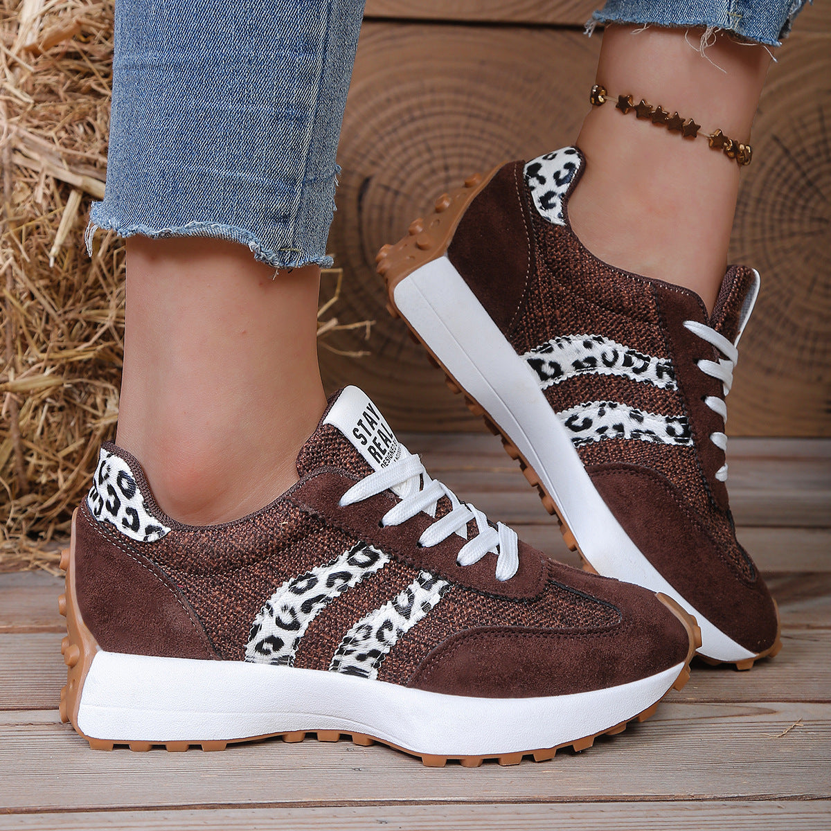 🔥Jarní výprodej - Dámské nízké boty na volný čas