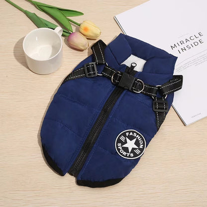 🔥🔥【S-5XL】Nové podzimní a zimní teplé oblečení pro psy ze silnější bavlny