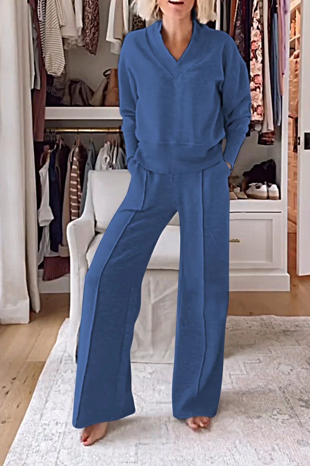 🥰📢📢【M-5XL】Dámský oblek 2026 | Dvoudílný set s dlouhým rukávem✨