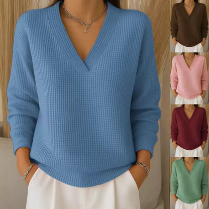 🔥 [S-3XL] Elegantna i udobna ženska bluza s siromšnjim vratom - 4206825
