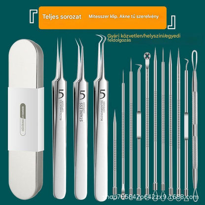 💓Legkelendőbb💥Orvosi minőségű mitesszereltávolító csipeszkészlet - 4203099