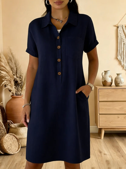 ⏳ ¡Oferta por tiempo limitado! ⏰【S-3XL】Vestido casual de verano cómodo, corte estilizado, moderno y versátil. 4310769