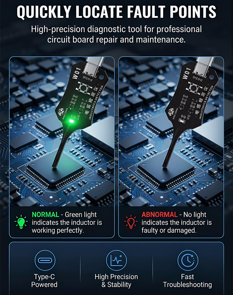 🧰🚗 Probador de inductancia OSS, una herramienta de prueba para la reparación de teléfonos móviles.