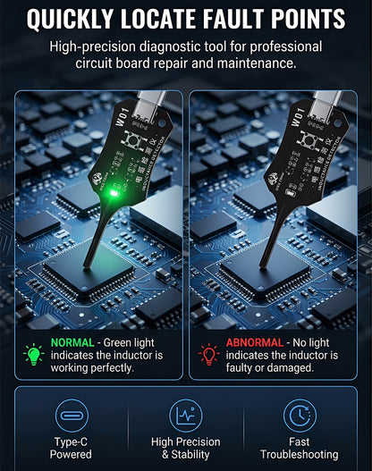 🧰🚗 Probador de inductancia OSS, una herramienta de prueba para la reparación de teléfonos móviles.