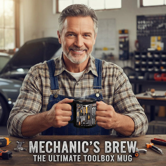 🔥【Propagace】☕Hrnek s nářadím Ultimate Mechanic