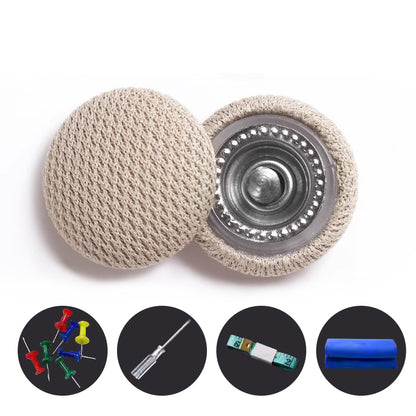 🔥 Reparación sencilla del techo del coche， Fija la base de soporte con clavos. Modifica y renueva el interior de tu coche sin desmontarlo.