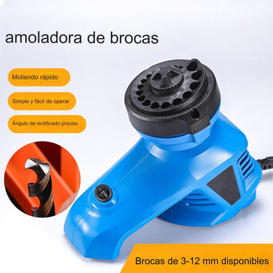 🏆【🔥Venta caliente】🔧 Rectificadora de taladro eléctrico para el hogar, rectificadora de brocas helicoidales