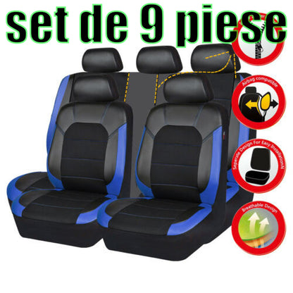 🚗🚗 Univerzální sada měkkých kožených autopotahů