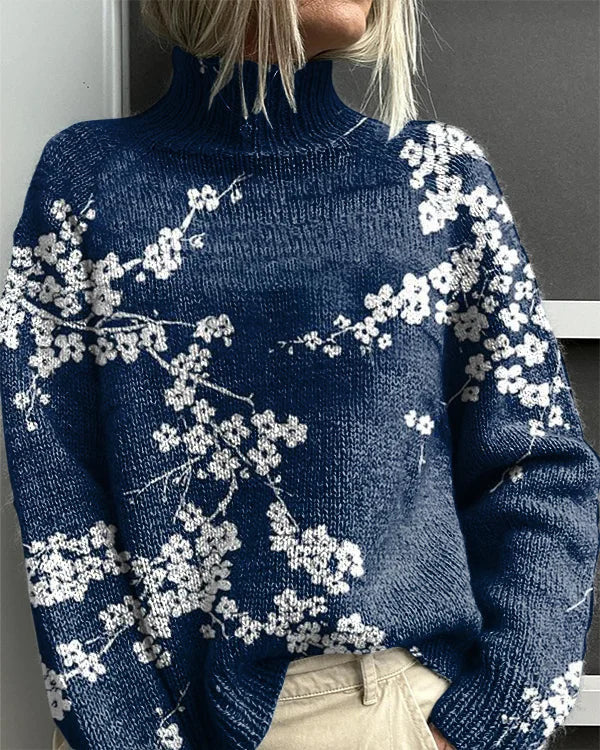 【M-5XL】👍🌺Nový silný potištěný ležérní svetr s kapucí