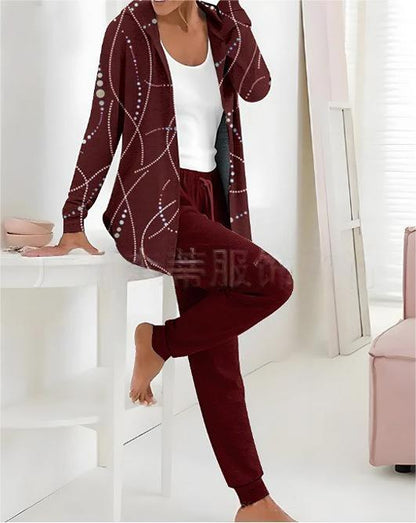 💃 💖 Új, egyszerű pamut szett 2026 őszére és telére - 4214664