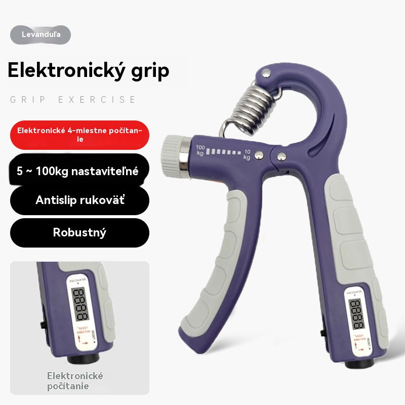 💪🔥 Trener siły nadgarstka z licznikiem i regulowanym oporem - 4221573